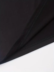 Sporda Günlük Hayata Giyilebilir GYM Baskılı Oversize Bisiklet Yaka Erkek T-shirt - Siyah