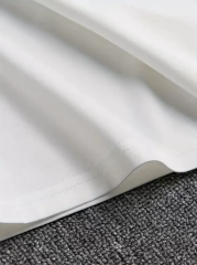 ANIMAL Desen Baskı Erkek Oversive Tişört, Grafik Tişört Erkek Yazlık Outdoor Kıyafetleri, Sporda ve Günlük Giyime Uygun - Beyaz