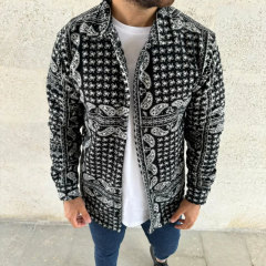 Erkek Polar Fermuarlı Sweatshirt – Kapüşonsuz, Cepli, Yumuşak Dokulu, Oversize Rahat Kalıp, Kışlık Sıcak Tutan Fermuarlı Üst - Siyah